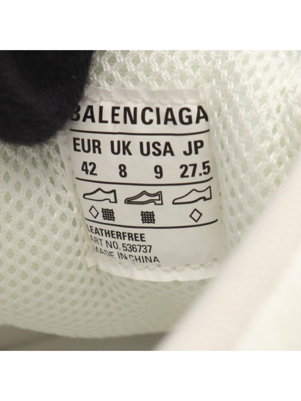 Balenciaga Sneakers Triple S Mesh Leather - Picture 6 of 9